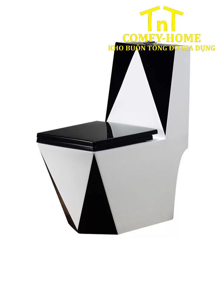 Bồn Cầu Kim Cương Một Khối Luxury - Image 2