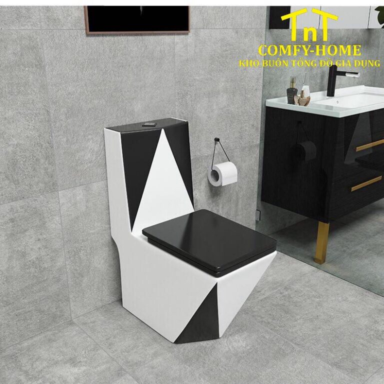 Bồn Cầu Kim Cương Một Khối Luxury