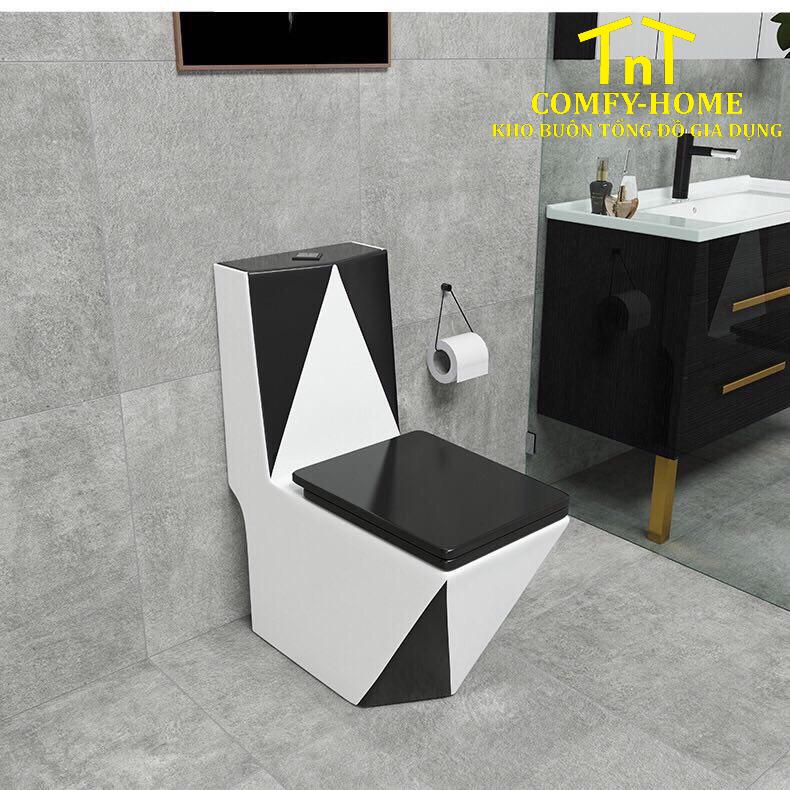 Bồn Cầu Kim Cương Một Khối Luxury