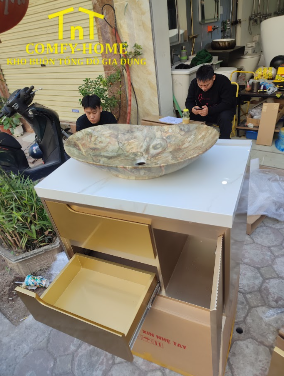 Tủ Chậu Lavabo Picomat Cao Cấp – Sang Trọng Bền Bỉ - Image 2