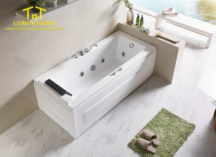 Bồn tắm nằm massage Acrylic TnT Comfy-Home - Image 3