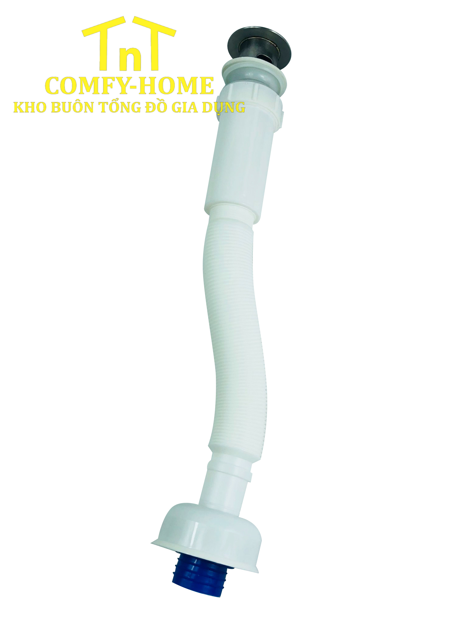 Bộ Xả Nhấn Lavabo Nhựa ABS Cao Cấp (Flexible Plastic Drain Set) - Image 4