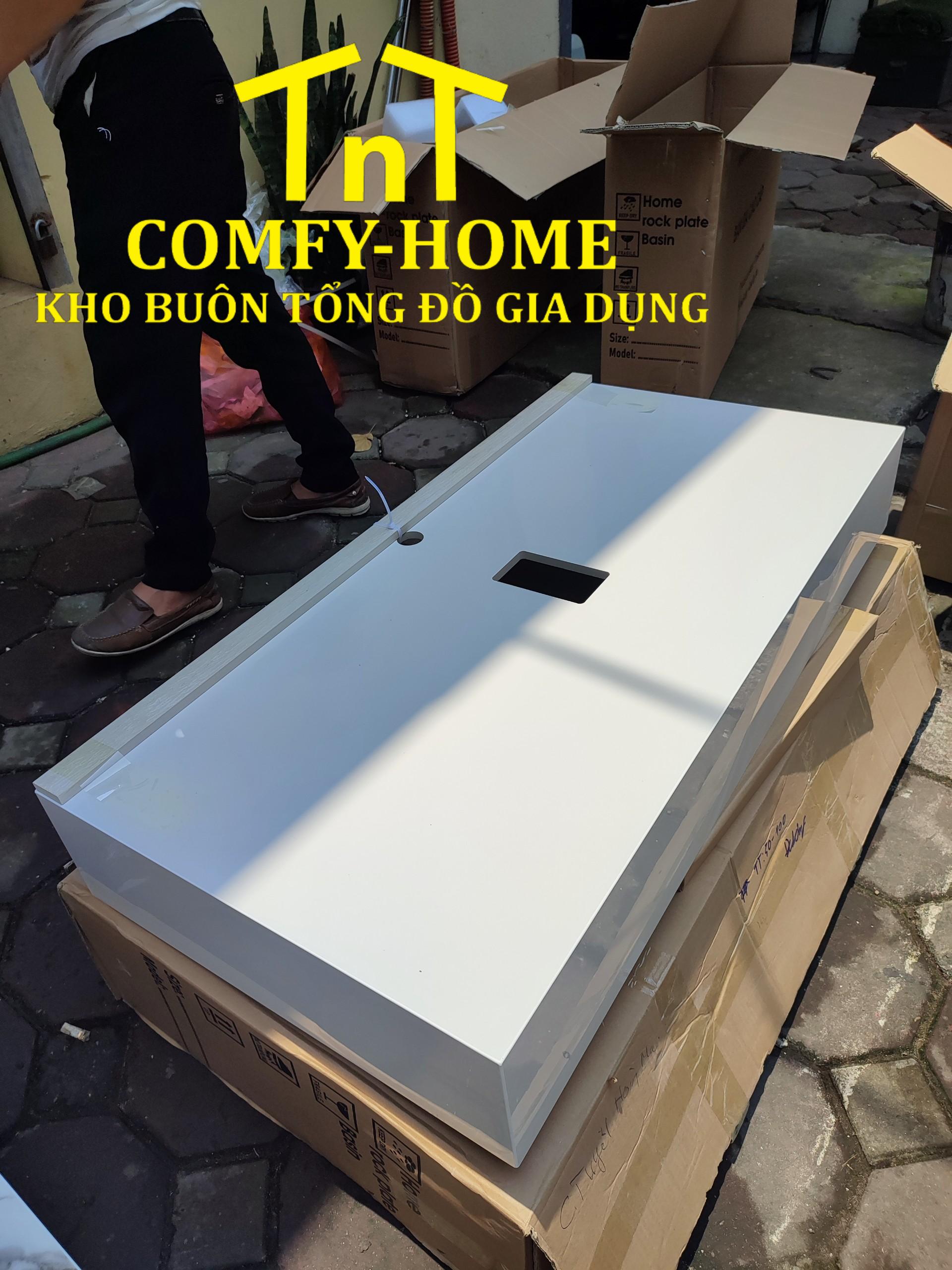 Tủ Lavabo Treo Tường 2 Ngăn Kéo Màu Hồng Pastel Cao Cấp – Comfy Home - Image 6