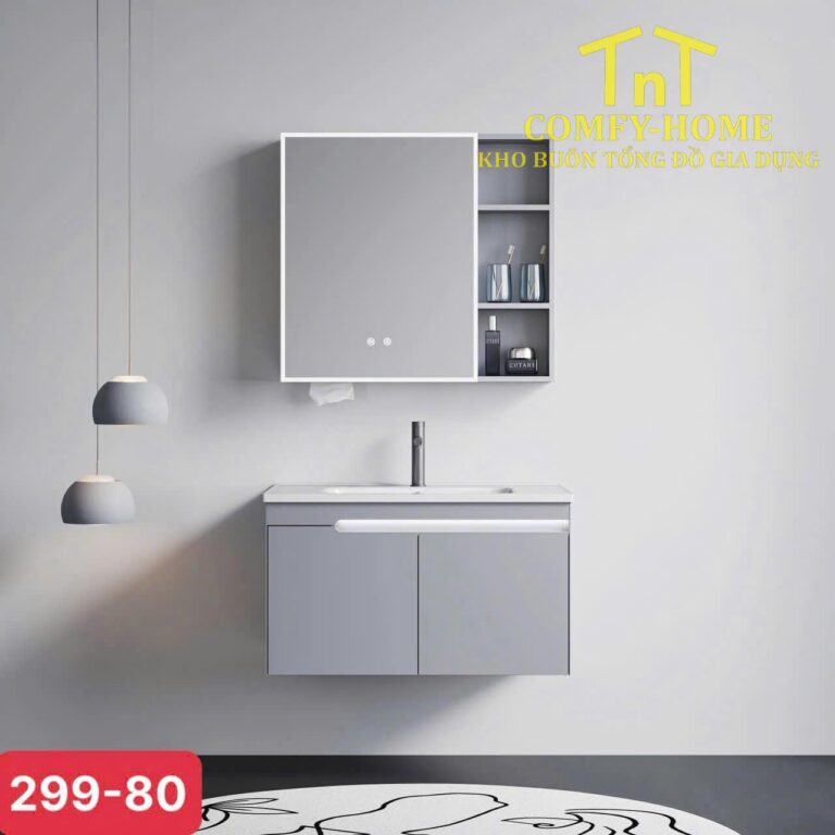 Bộ tủ chậu Lavabo hiện đại Model No: 299