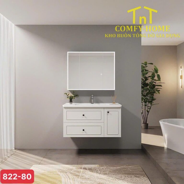 Bộ tủ chậu Lavabo cao cấp (Model No: 822)