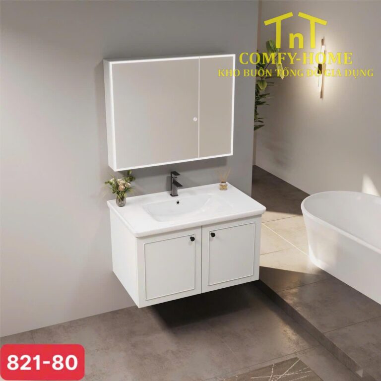 Bộ tủ chậu Lavabo hiện đại (Model No: 821)
