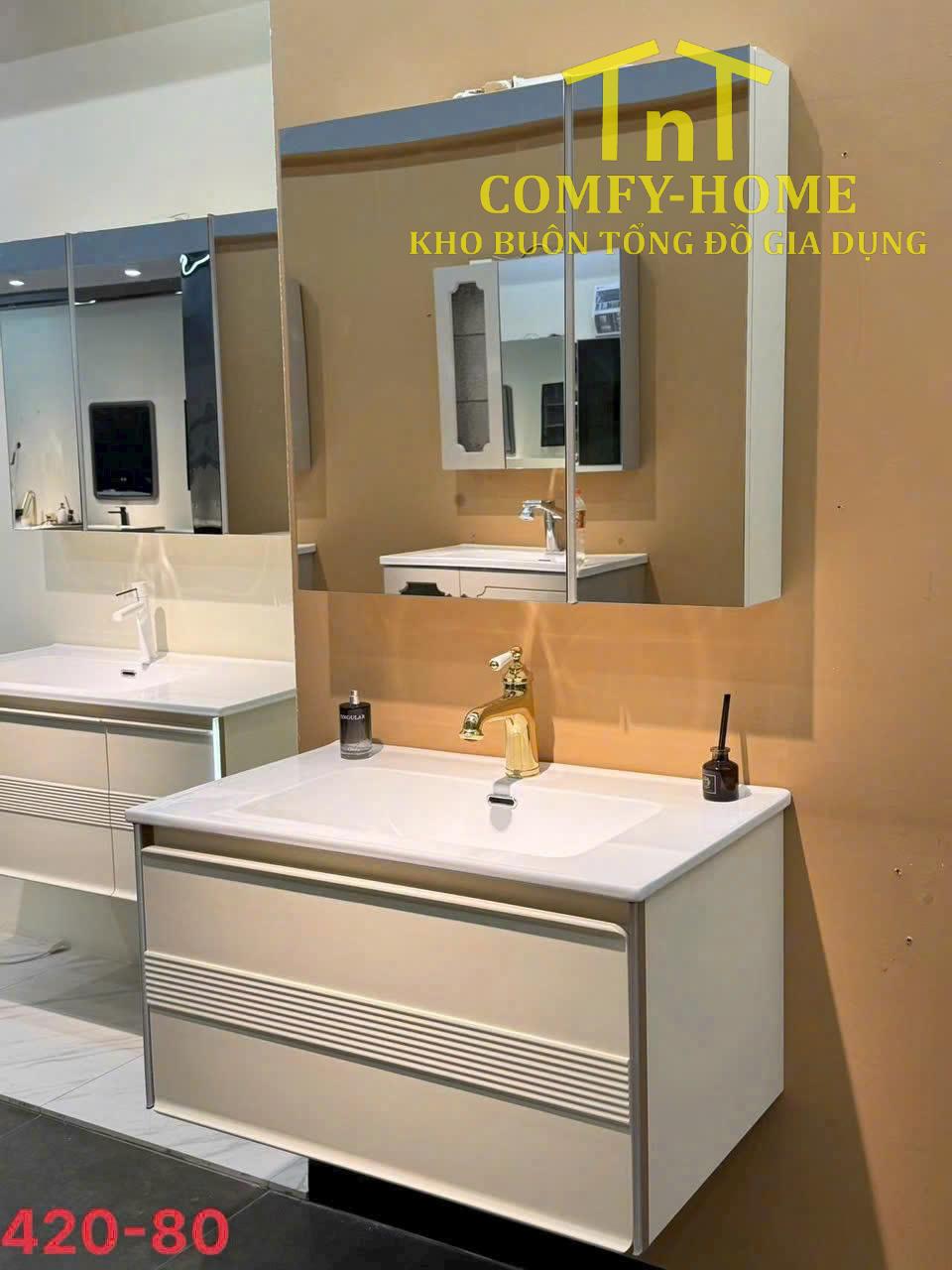 Bộ tủ chậu Lavabo hiện đại (Model No: 420)