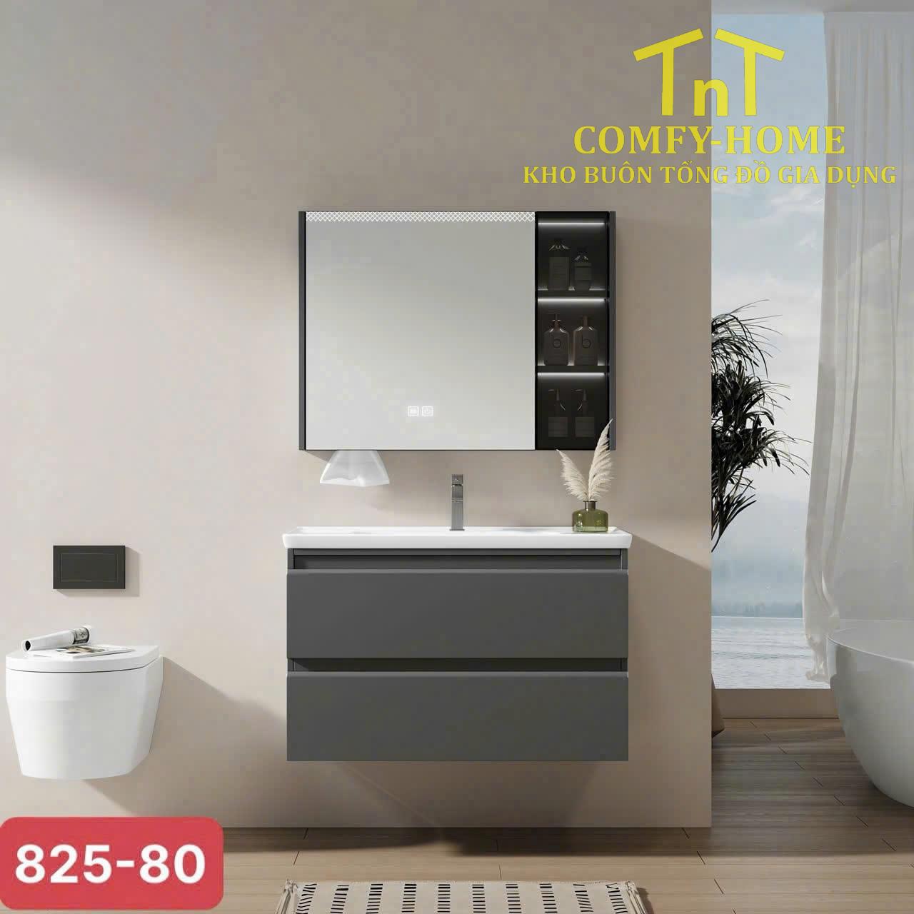 Bộ tủ chậu Lavabo hiện đại (Model No: 825) - Image 2