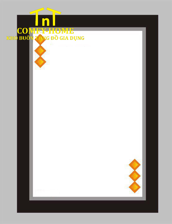 Gương Phòng Tắm Viền Đen Nghệ Thuật Cao Cấp – Phong Cách Hiện Đại & Sang Trọng - Image 4