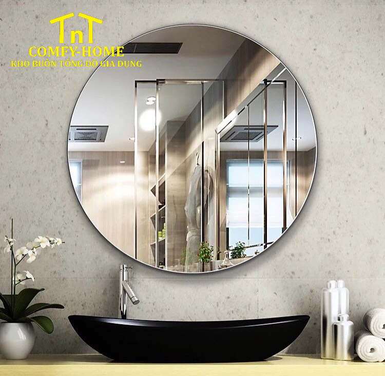 Gương Tròn Treo Tường Decor Cao Cấp – Phong Cách Hiện Đại Minimalist - Image 5