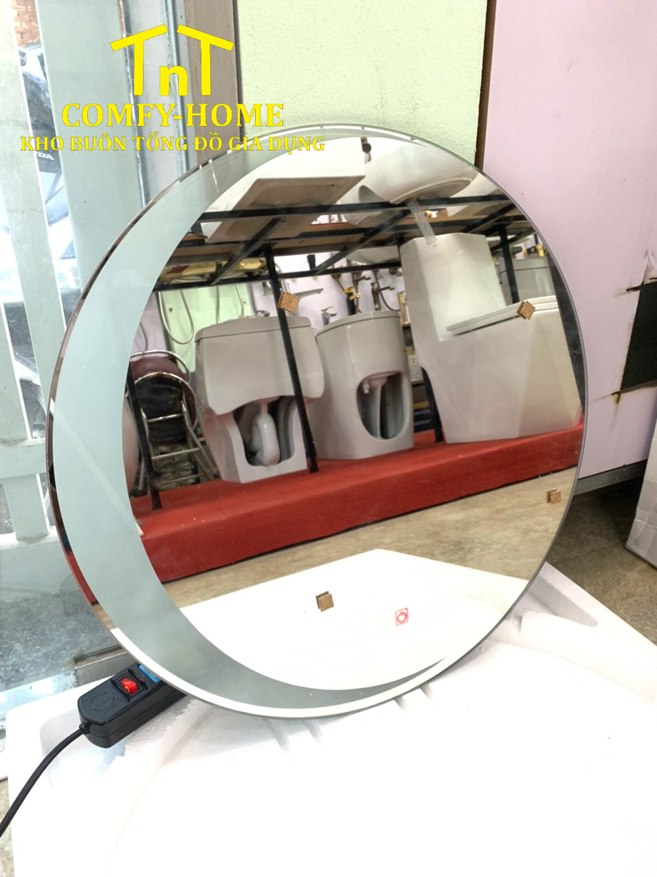Gương Tròn Treo Tường Decor Cao Cấp – Phong Cách Hiện Đại Minimalist - Image 6
