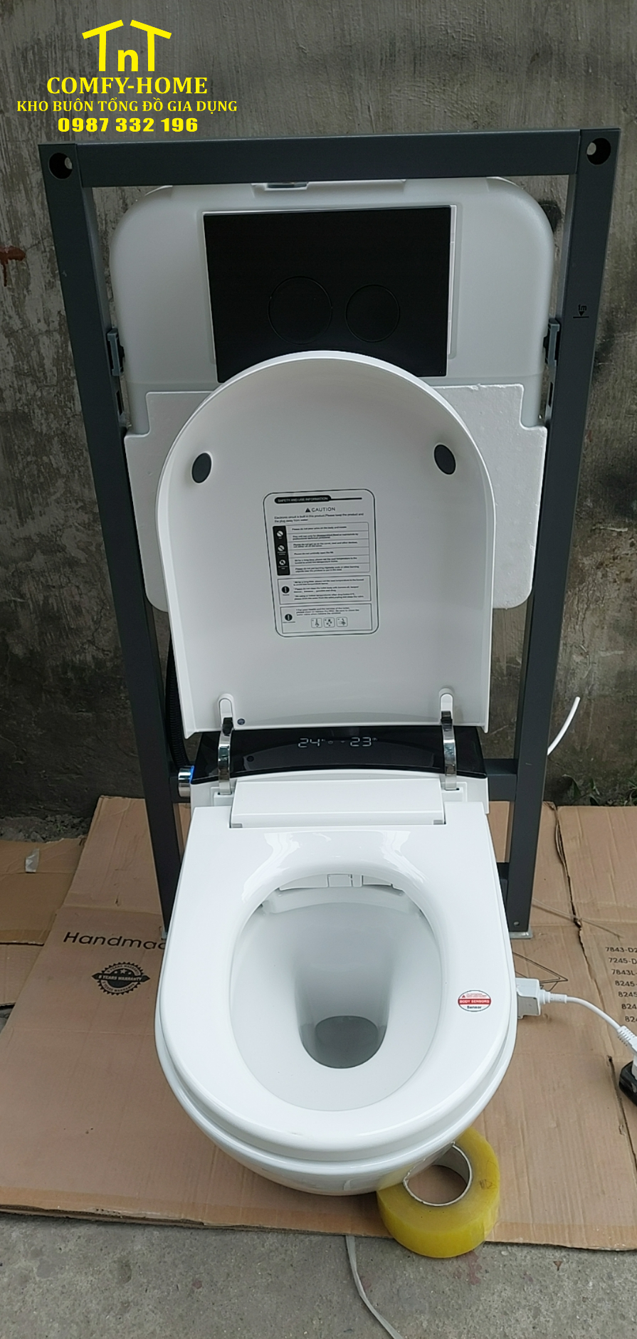 Bồn Cầu Treo Tường Thông Minh Cao Cấp - Image 2