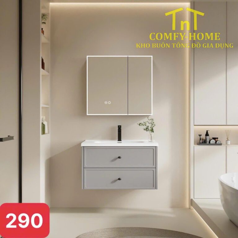Bộ tủ chậu Lavabo hiện đại (Model No: 290)
