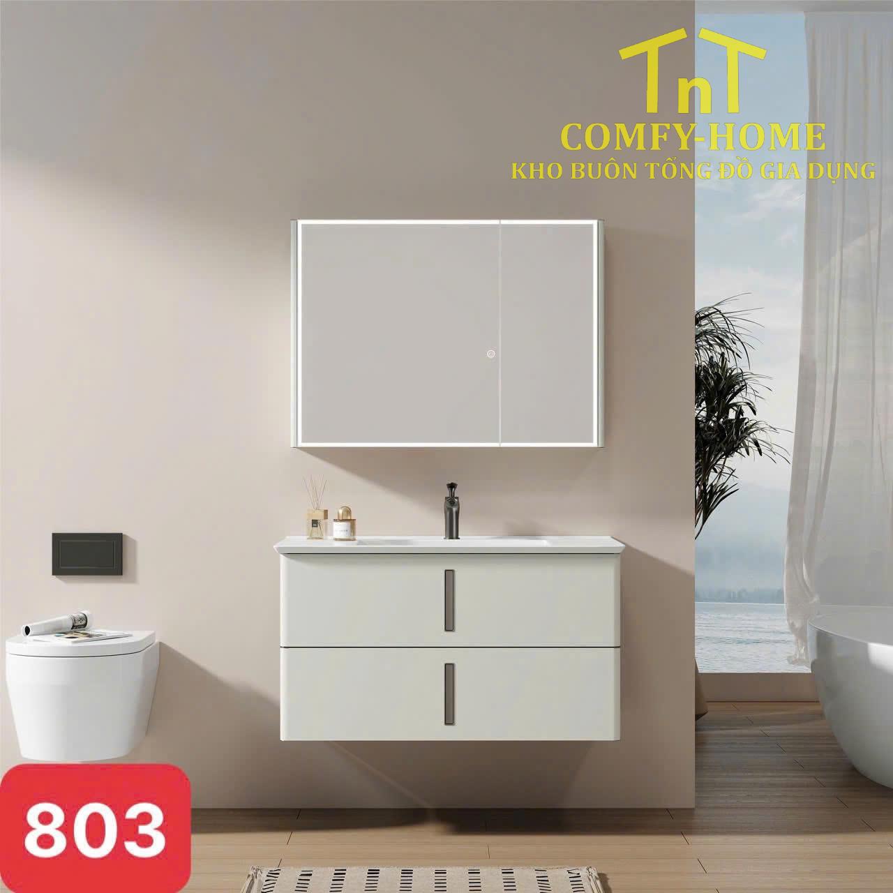 Bộ tủ chậu Lavabo cao cấp (Model No: 803)