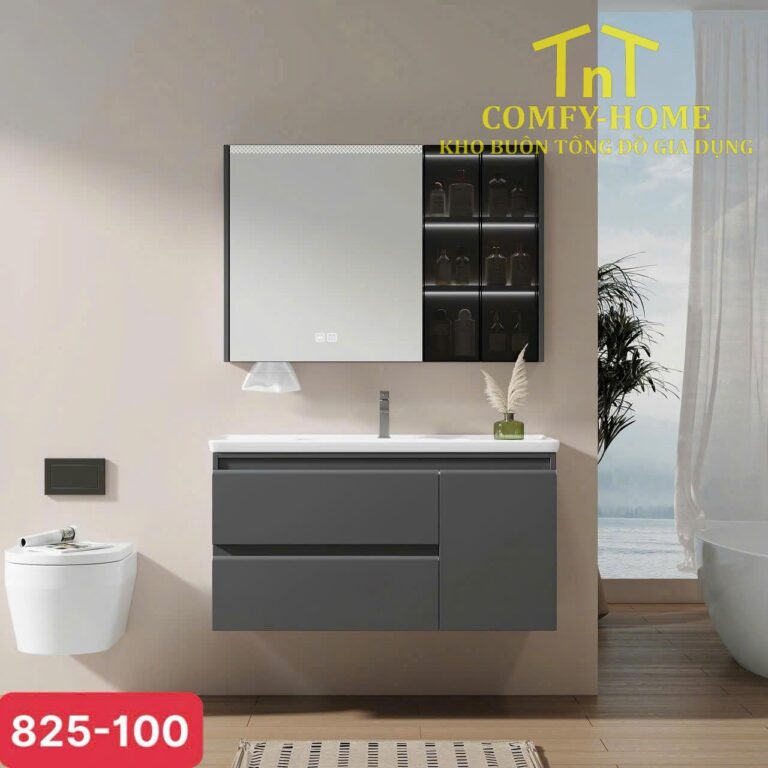 Bộ tủ chậu Lavabo hiện đại (Model No: 825)