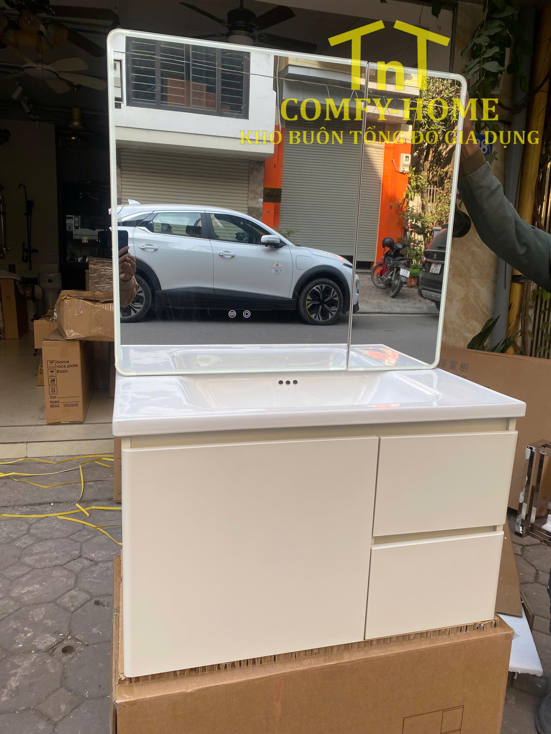 Bộ tủ chậu Lavabo hiện đại (Model No: 825) - Image 4