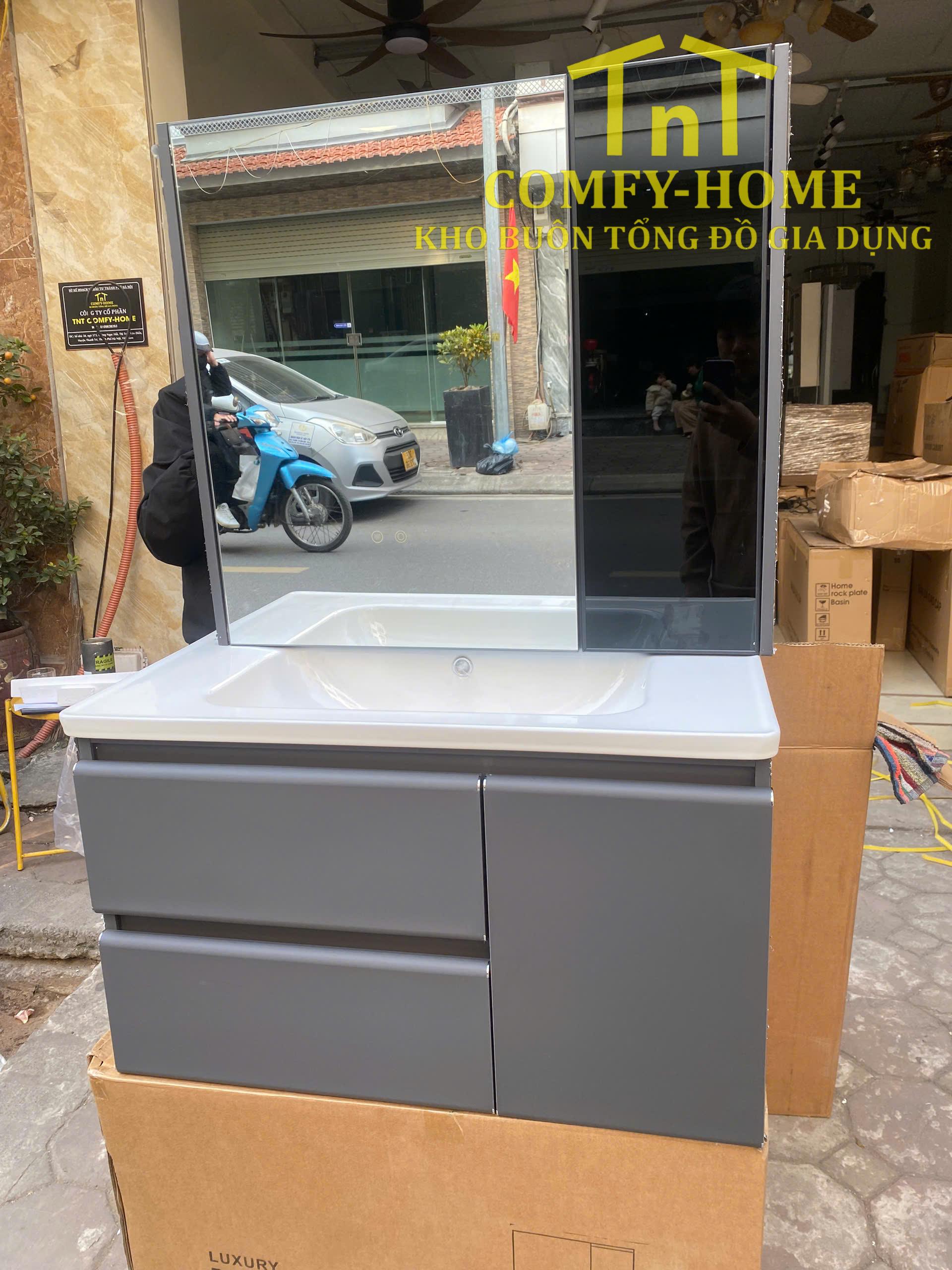 Bộ tủ chậu Lavabo hiện đại (Model No: 825) - Image 3