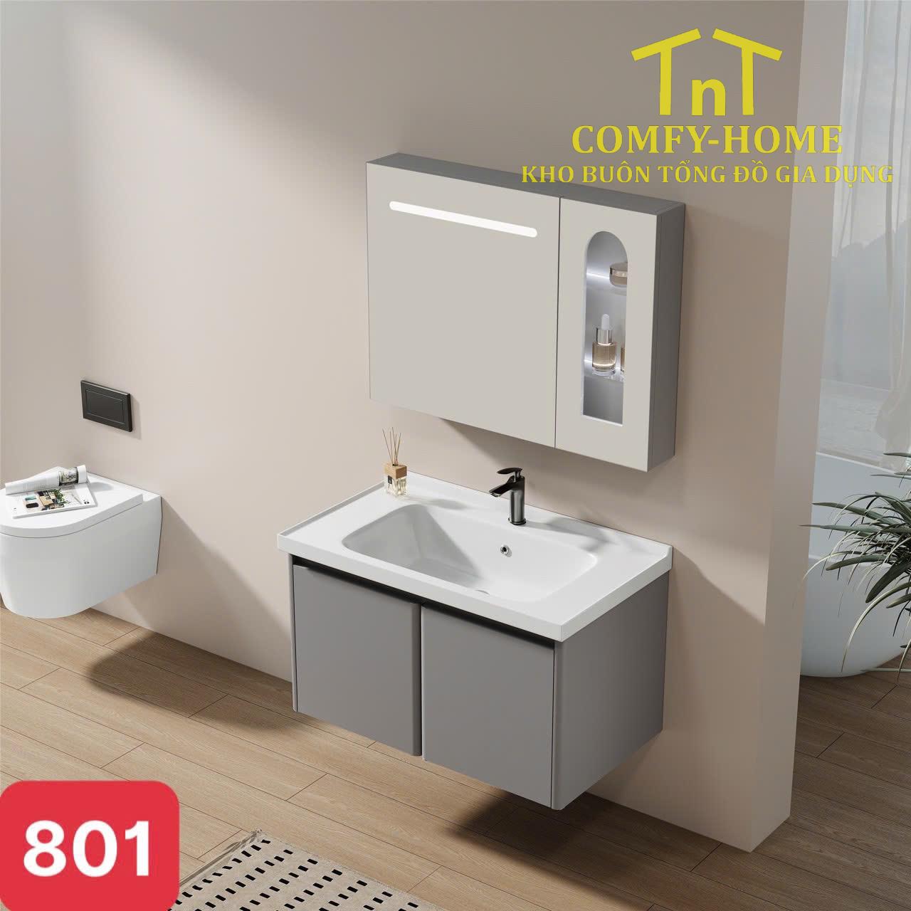 Tủ chậu Lavabo Inox Model 801
