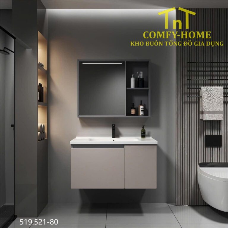 Bộ tủ chậu Lavabo Inox Model 519 & 521